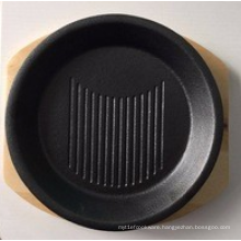 Round Cast Iron Sizzling Plate